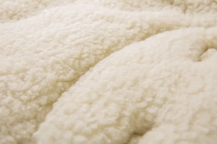 Sensillo, Sac de dormit din lana pentru carucior, Negru, 95-40 cm