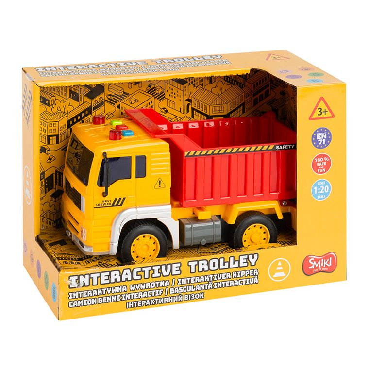 Smiki, Basculanta, vehicul cu lumini si sunete, 1:20