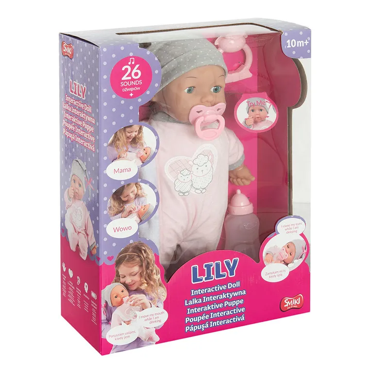 Smiki, bebelus de jucarie cu sunete