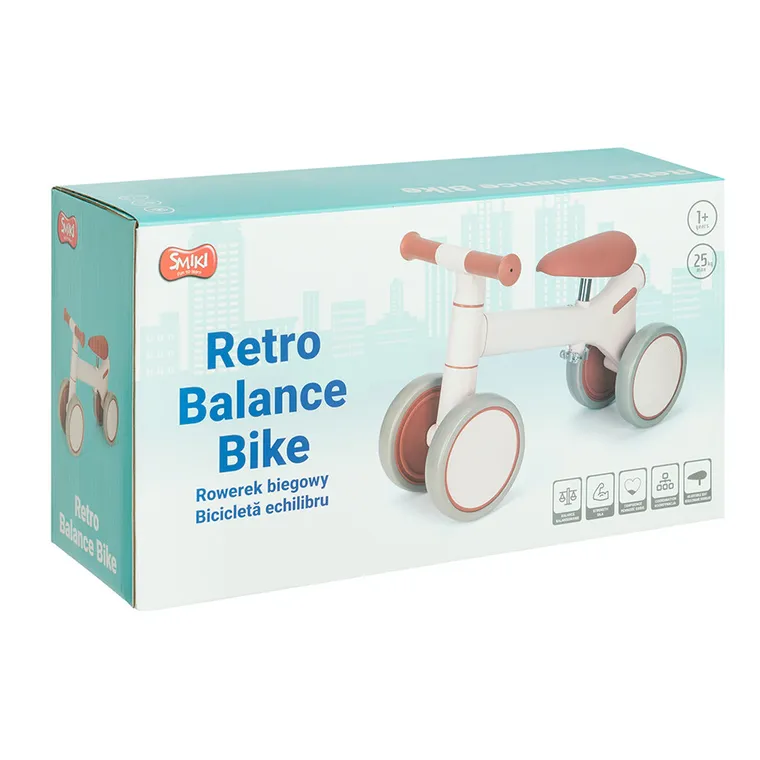 Smiki, bicicleta de echilibru, vehicul fara pedale, bej
