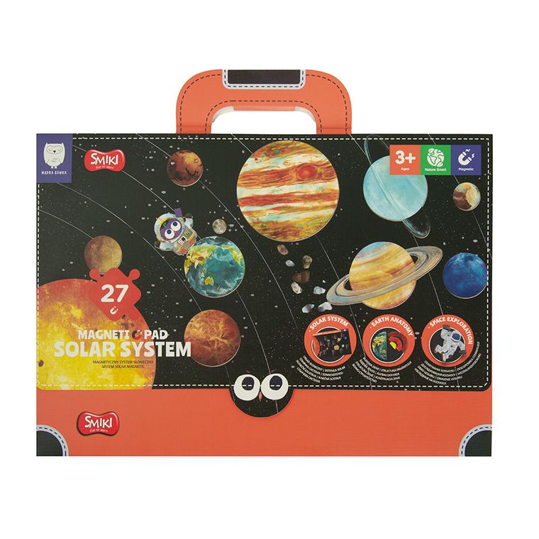 Smiki, Bufnita inteleapta, Sistemul solar, puzzle magnetic
