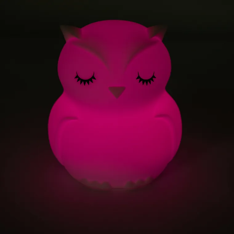 Smiki, Bufnita, lampa din silicon cu LED