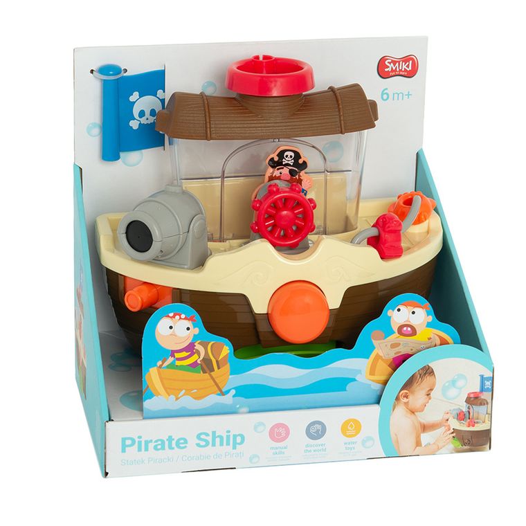 Smiki, Corabie de pirati, jucarie de baie