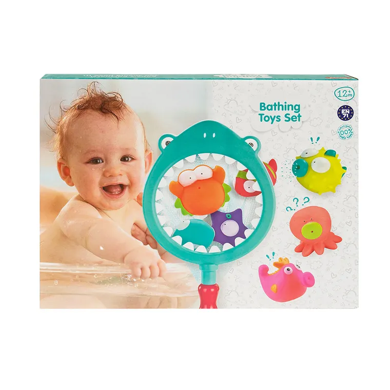 Smiki, joc de pescuit, jucarie de baie, set