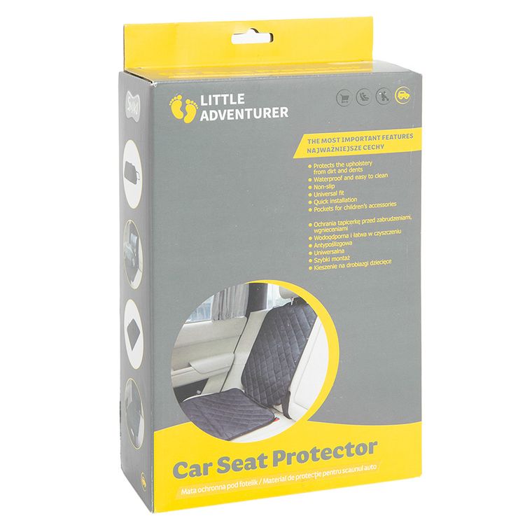 Smiki, Little Adventurer, husa de protectie pentru scaun auto, negru