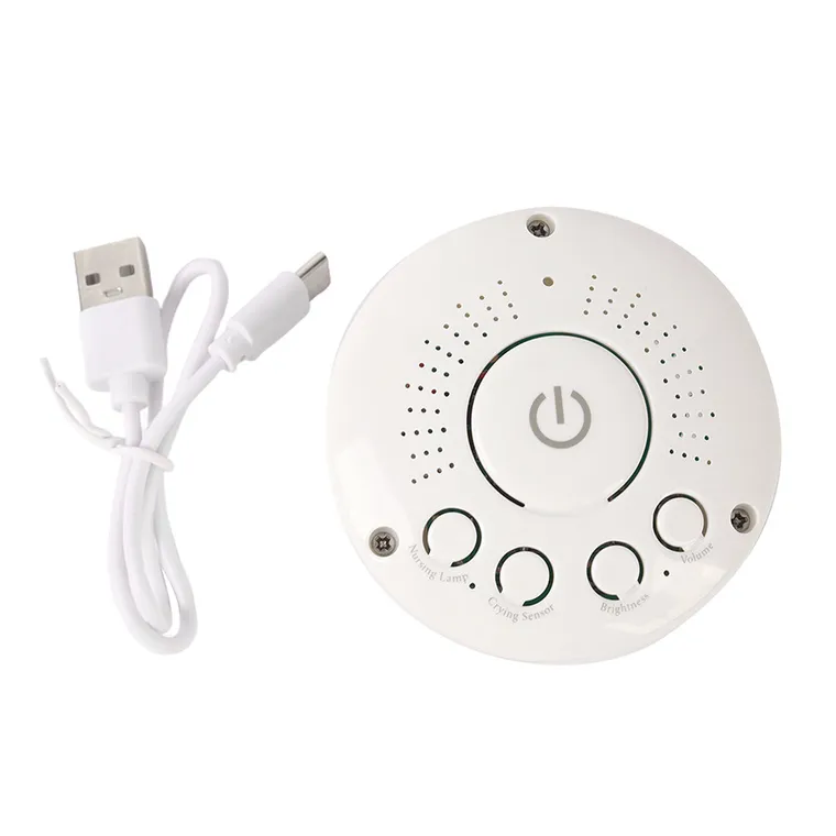 Smiki, Little Dreamer, Iepuras cu sunete albe, jucarie de plus cu lumini si melodii