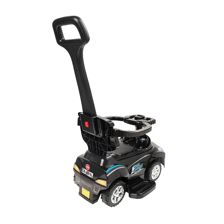 Smiki, Masinuta fara pedale cu maner, negru