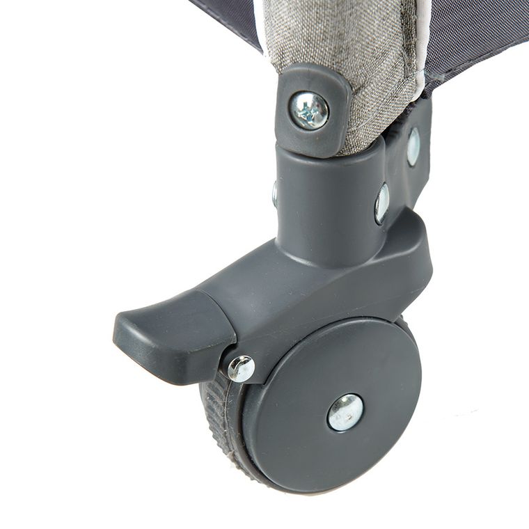 Smiki, patut de voiaj cu saltea de infasat, gri