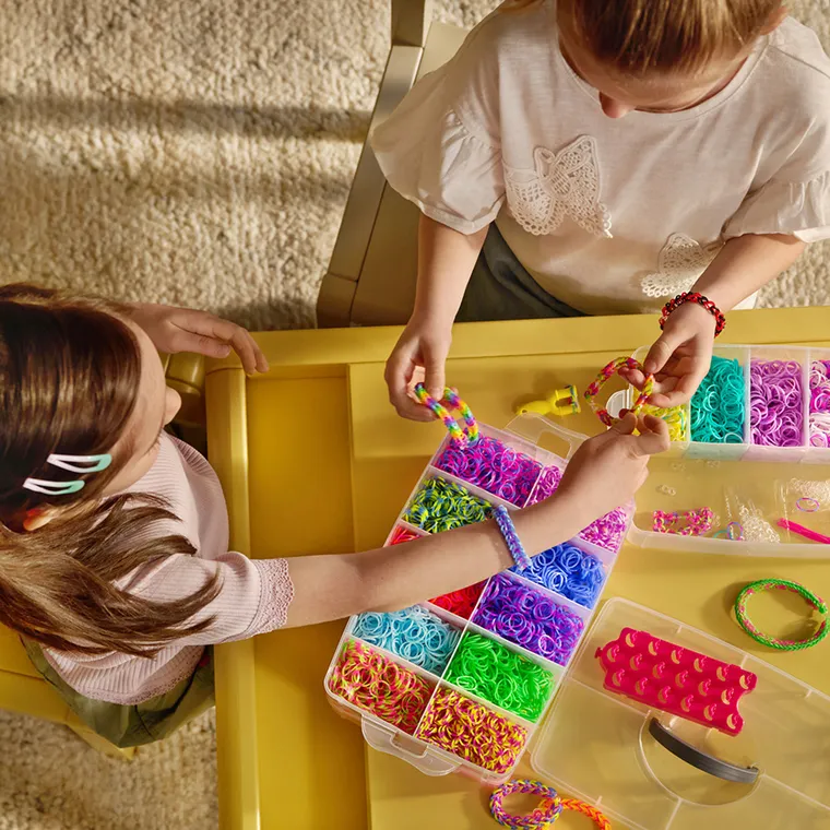 Smiki, Stylo, elastice pentru crearea de bratari, set creativ