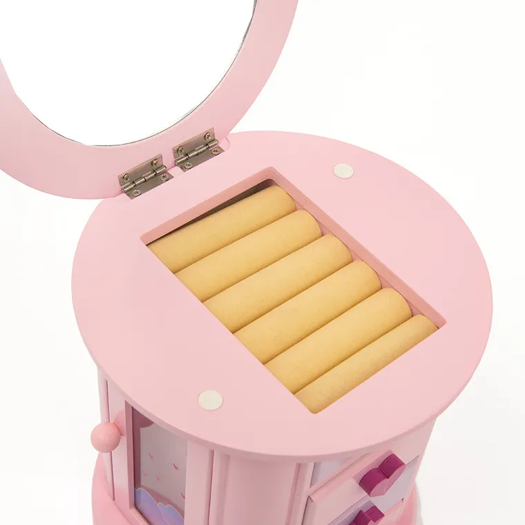Smiki, Unicorn, cutie rotunda pentru bijuterii