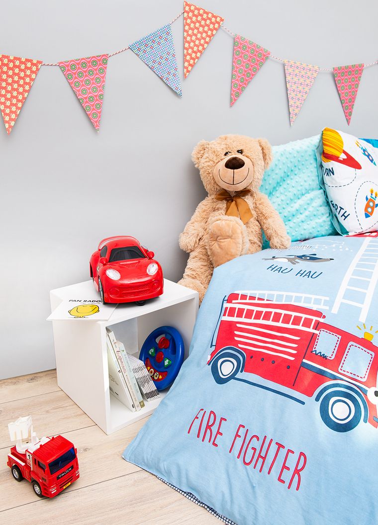 Smiki, Ursulet, jucarie de plus, crem, 38 cm