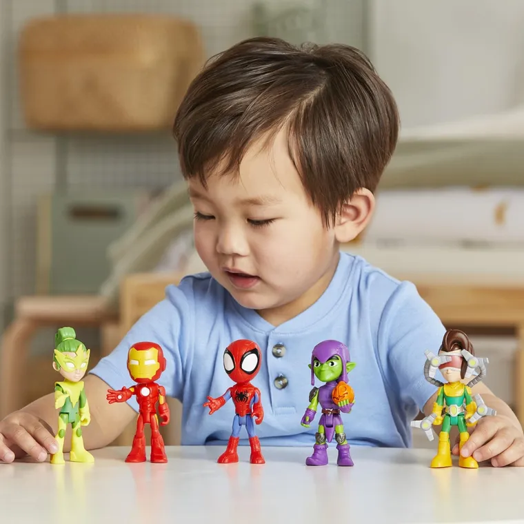 Spidey si prietenii, Friends & Foes, set de figurine