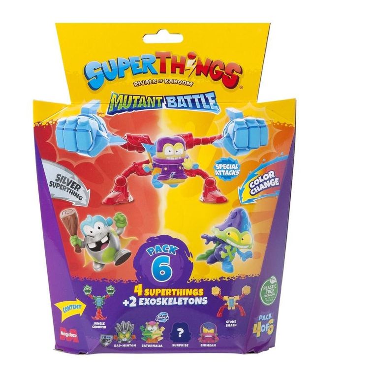 SuperThings, Mutant Battle, Exoskeleton, figurina
