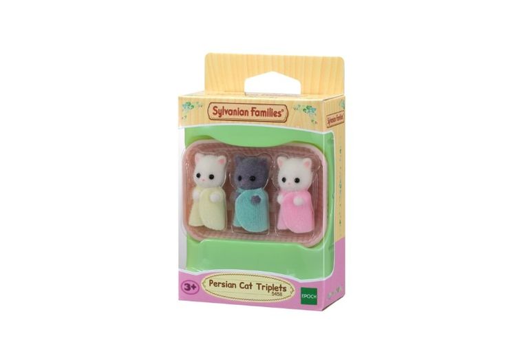 Sylvanian Families, Pisicute triplete persane, set de figurine, 5458
