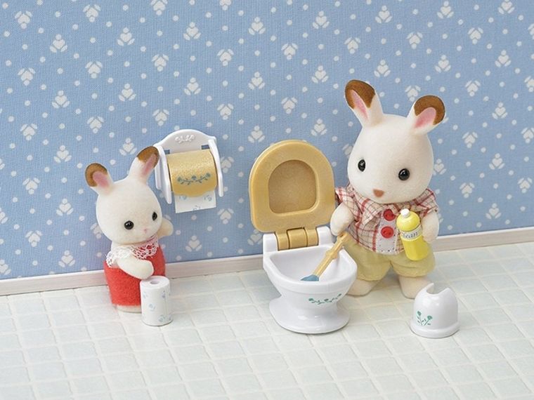 Sylvanian Families, Set de baie in stil rustic, 5286