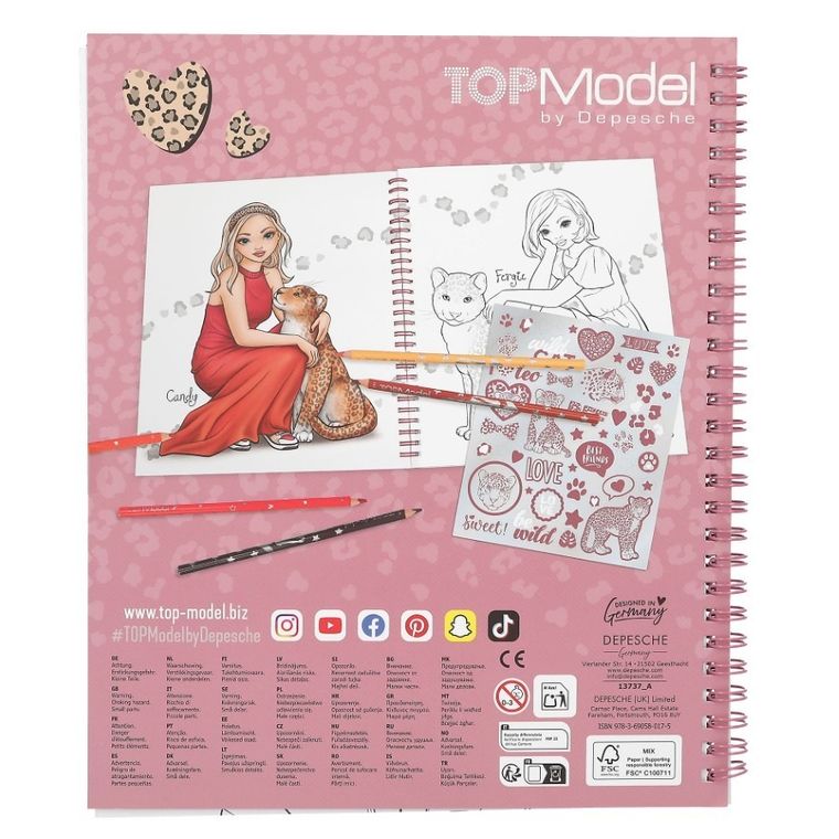 Top Model, LeoHeart, carte de colorat