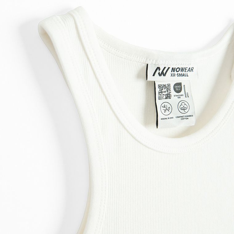 Top reiat cu adaos de modal NOWEAR