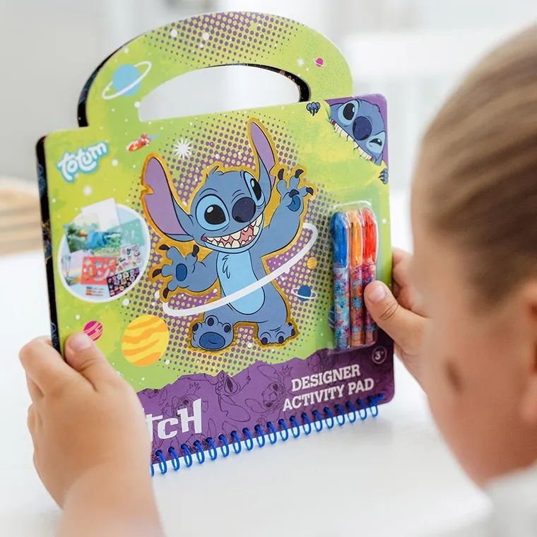 Totum, Lilo si Stitch, Designer Activity Pad, set creativ