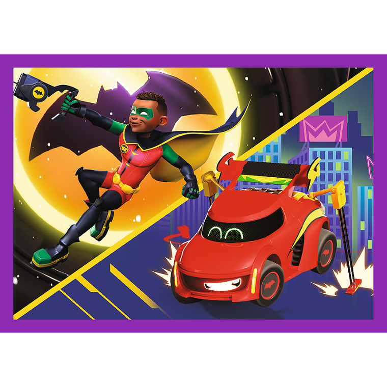 Trefl, Batman, puzzle 4w1