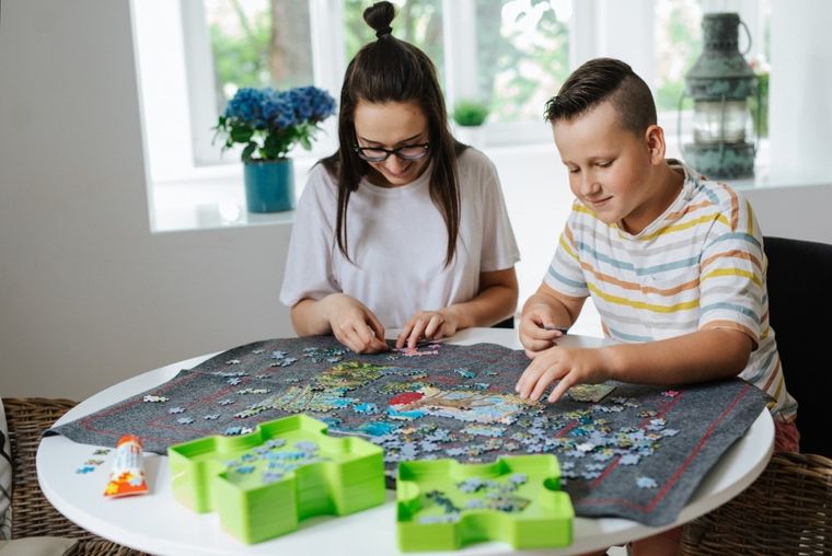 Trefl, lipici pentru puzzle, puzzle