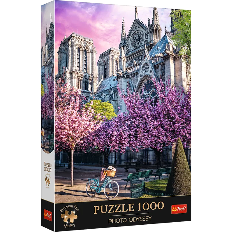Trefl, Photo Odyssey, Notre-Dame Cathedral, Paris, puzzle, 1000 piese