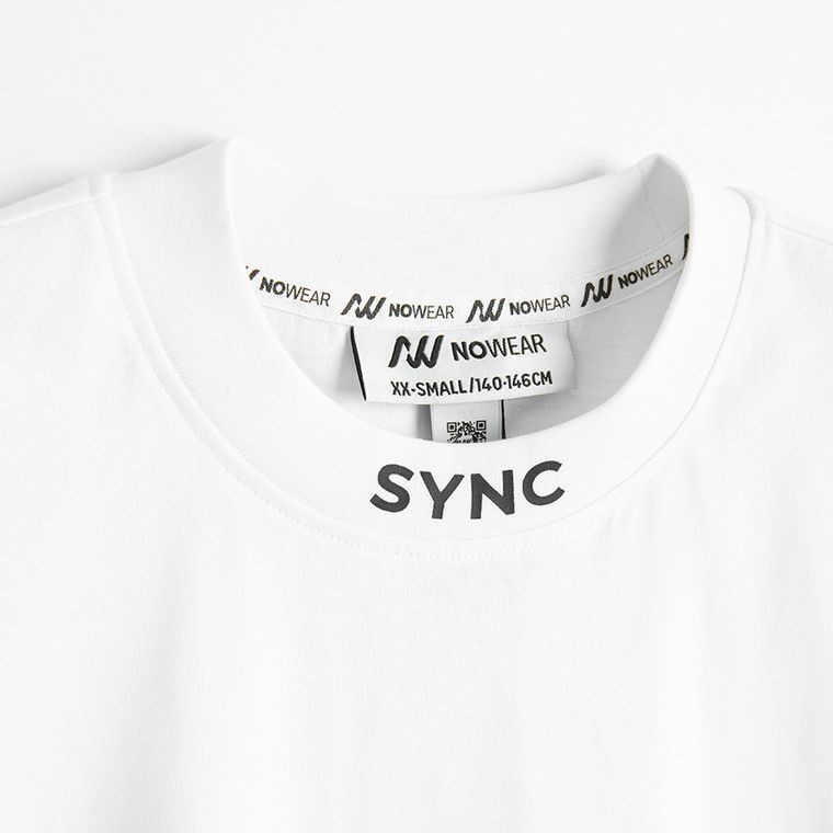 Tricou basic cu croiala oversize NOWEAR