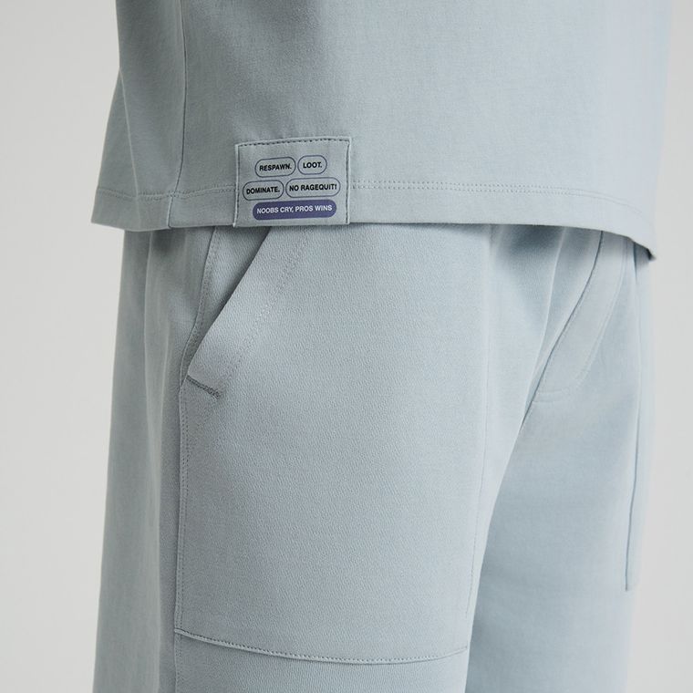 Tricou din bumbac cu croiala loose NOWEAR