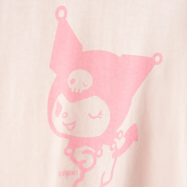 Tricou lejer cu croiala scurta Kuromi NOWEAR