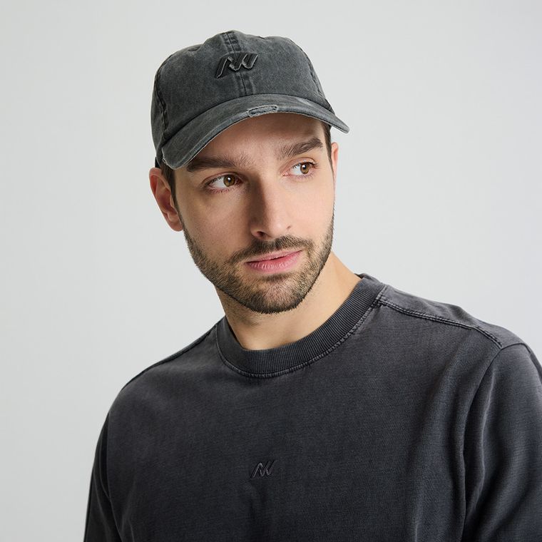 Tricou oversize din bumbac pieptanat NOWEAR