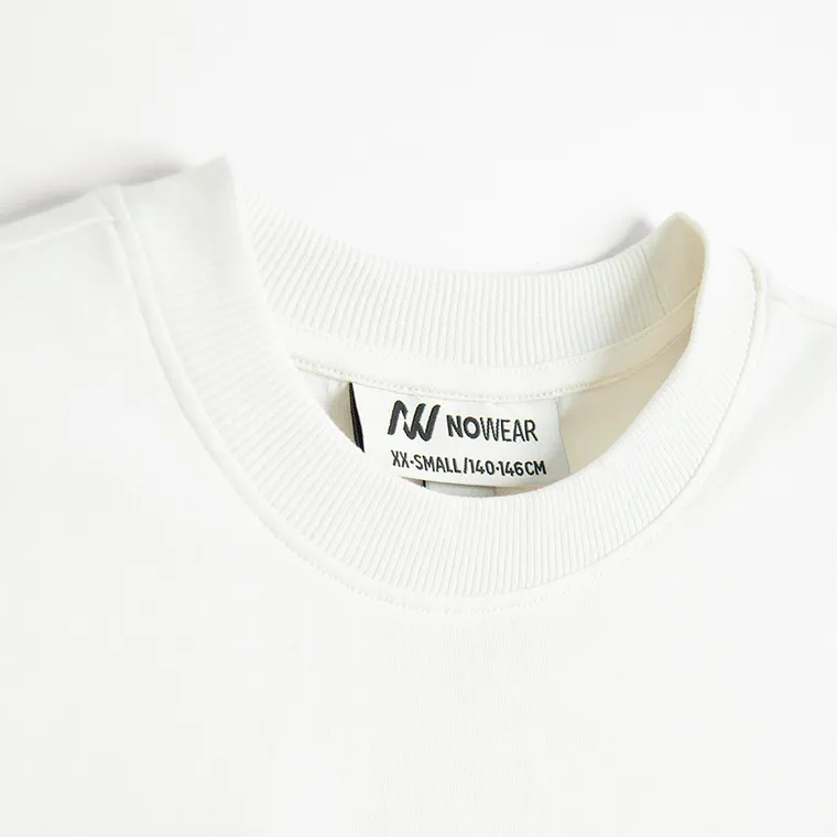 Tricou oversize din bumbac pieptanat NOWEAR