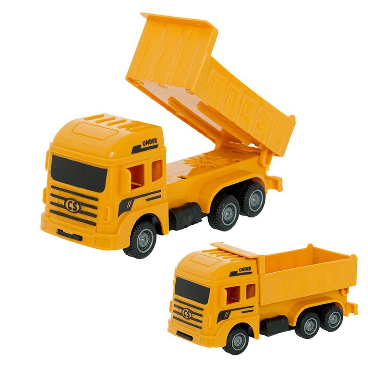 Truck, masinute de constructii, set de vehicule, 8 buc.