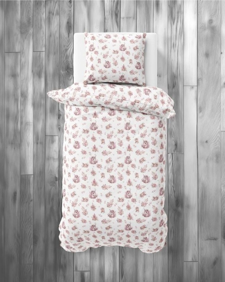Unicorn, set lenjerie de pat single, 160-200 cm