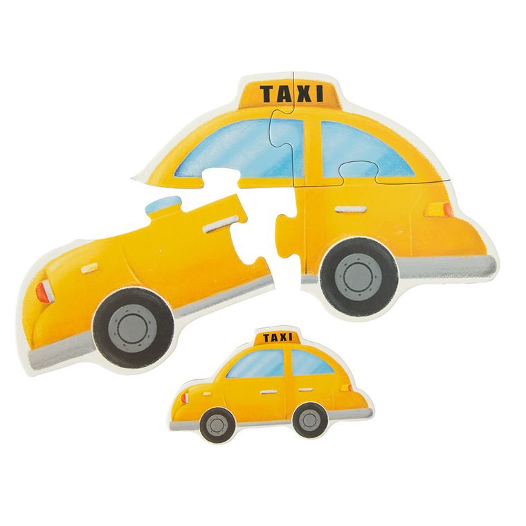 Vehicule, puzzle 6 in 1