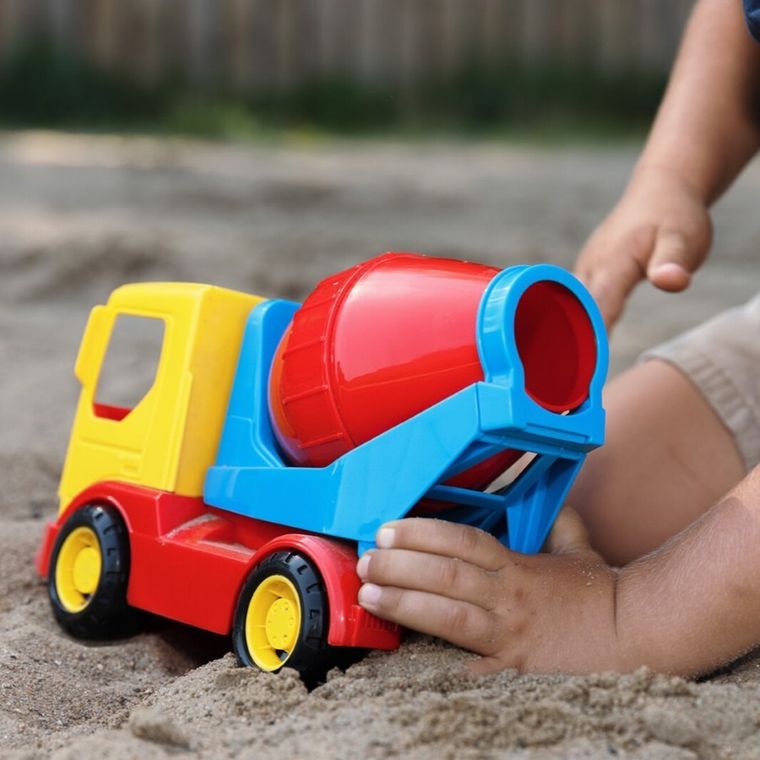 Wader, Tech Truck, Betoniera, vehicul, 24,5 cm