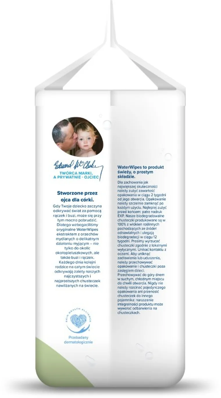 WaterWipes, BIO, Soapberry, servetele umede cu apa, 4-60 buc.