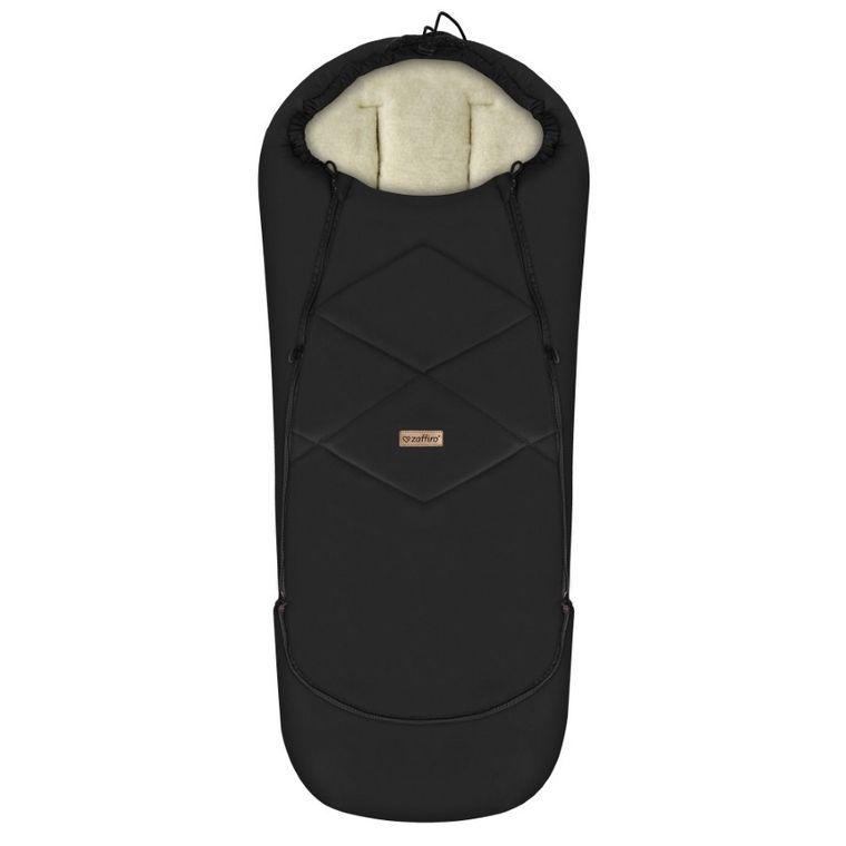 Zaffiro, EverGrow Nordico, sac de dormit reglabil, negru, 0-36 luni