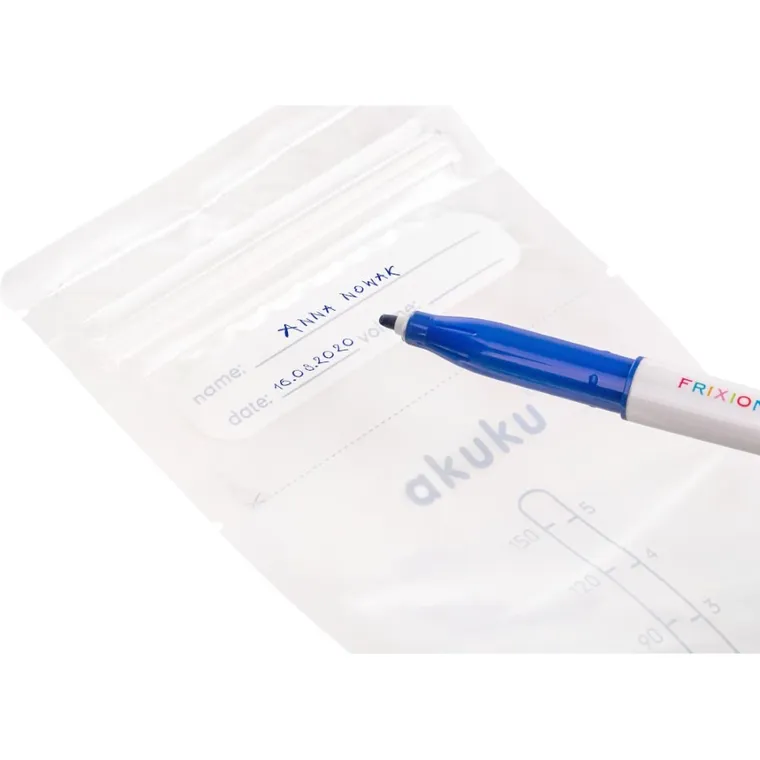 Akuku, pungi pentru stocarea laptelui matern, 30 buc.