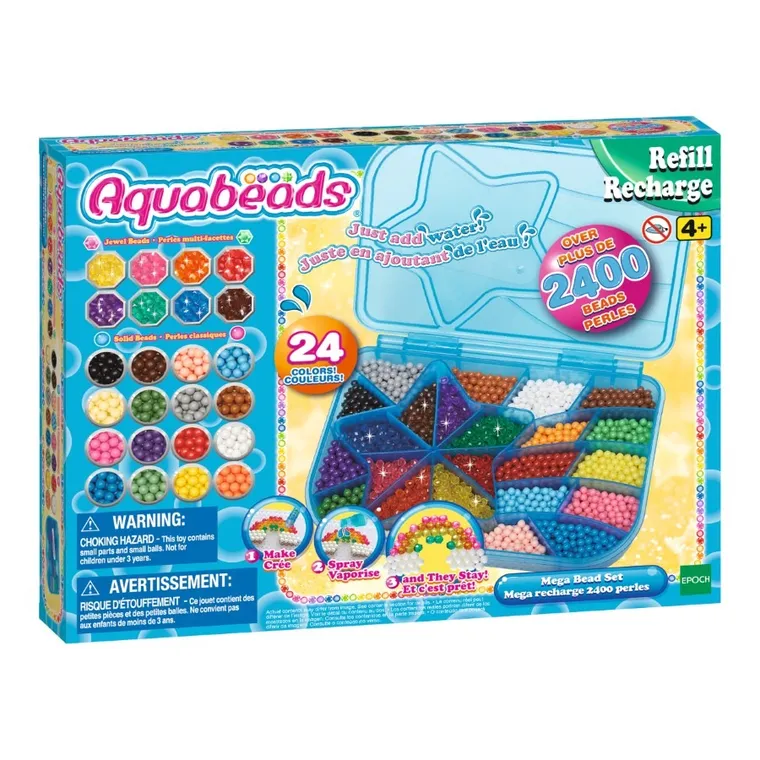 Aquabeads, Set mare de margele, set creativ, 31502