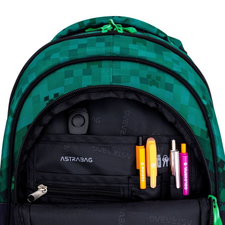 Astrabag, rucsac pentru scoala, cu 3 compartimente, Do Your Best