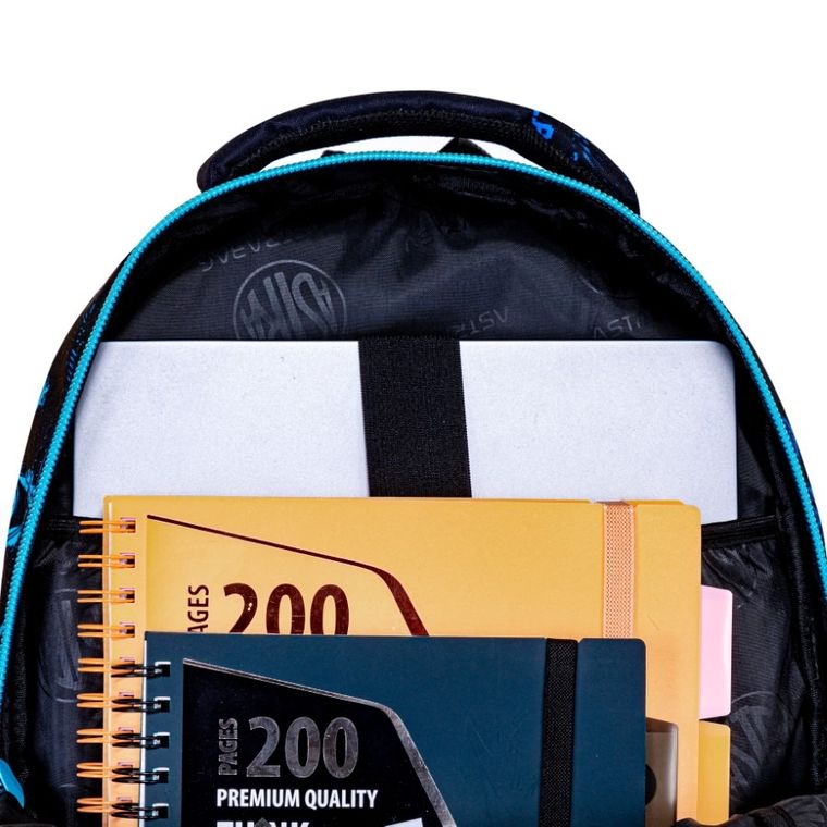 Astrabag, rucsac pentru scoala, cu 3 compartimente, Go Playing