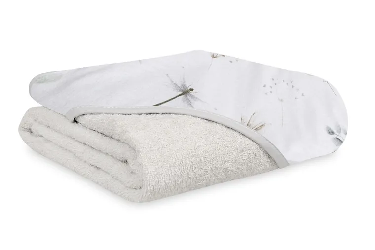 Babymatex, Maxi, halat de baie din bumbac froté pentru bebelusi, gri, 100-100 cm