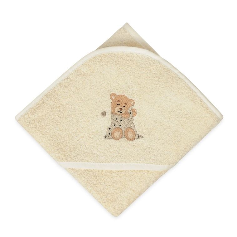 BabyMatex, Maxi, terry prosop cu gluga, 100-100 cm