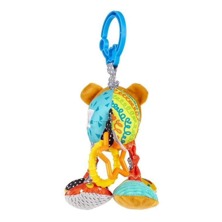 Balibazoo, Ursuletul colorat Ionut, jucarie cu agatatoare si vibratii