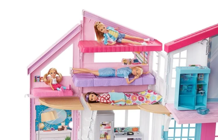 Barbie, Casa in Malibu, set de joaca fara papusi