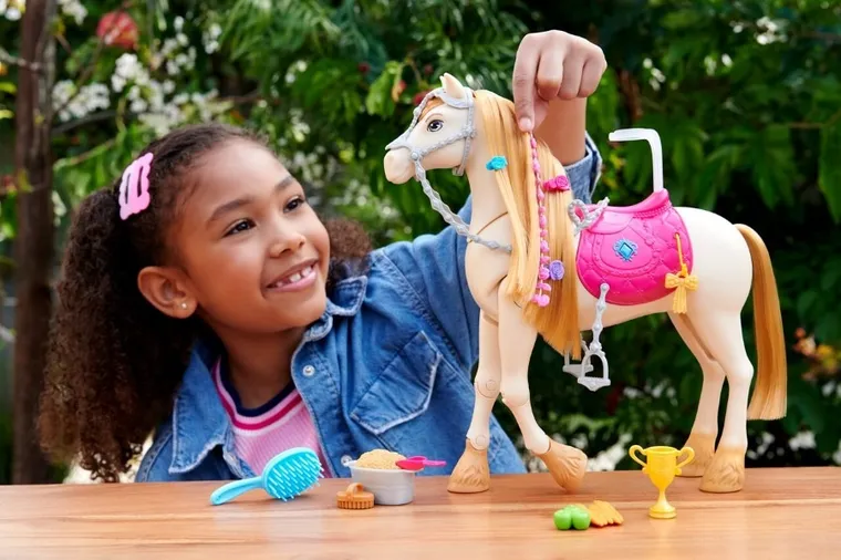 Barbie, Tornado, Dance And Show Horse, jucarie interactiva