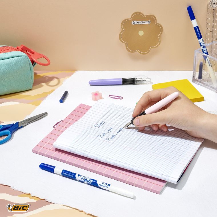 Bic, Ink Eater, corectoare cu rescriere, 2 buc.