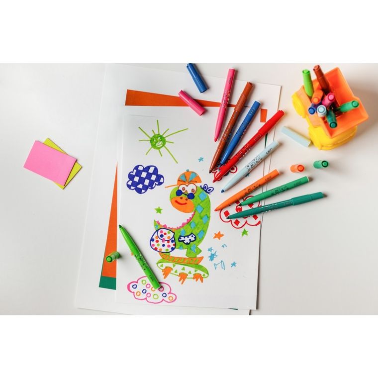 Bic, Kids, Visacolor XL, carioci, 8 culori