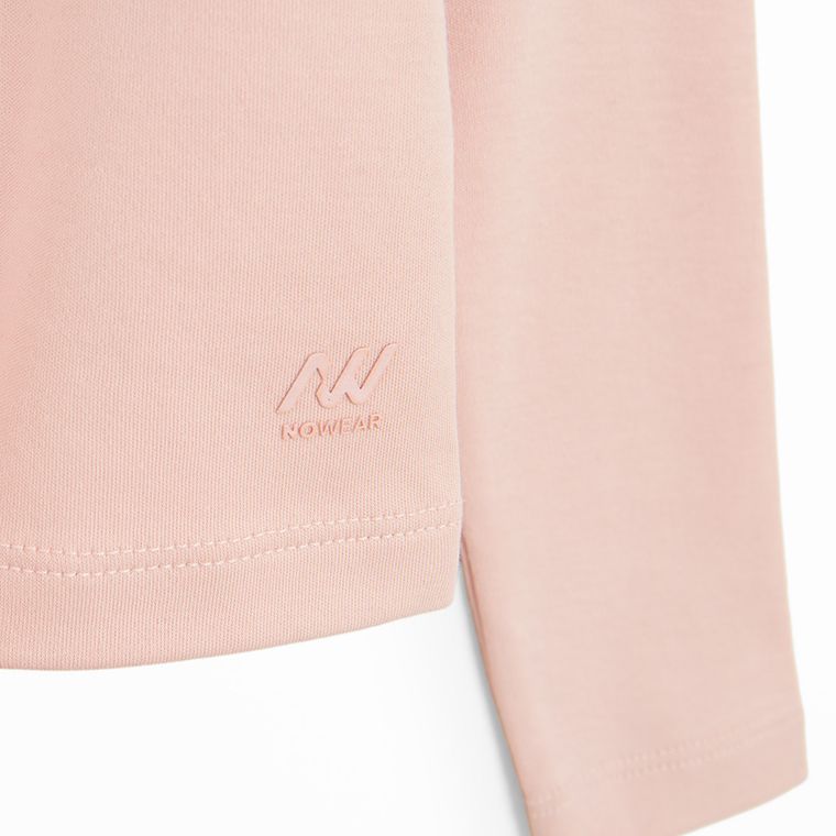 Bluza cu maneca lunga roz NOWEAR