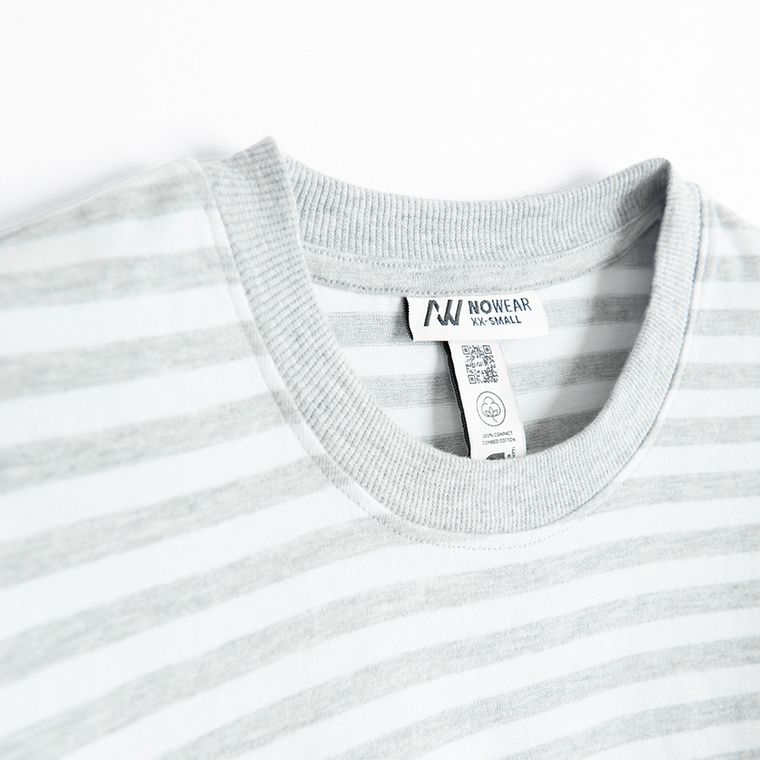 Bluza cu maneca lunga si croiala loose NOWEAR