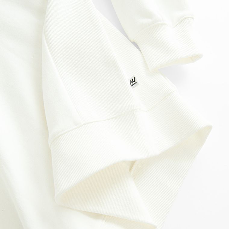 Bluza in nuanta off-white NOWEAR